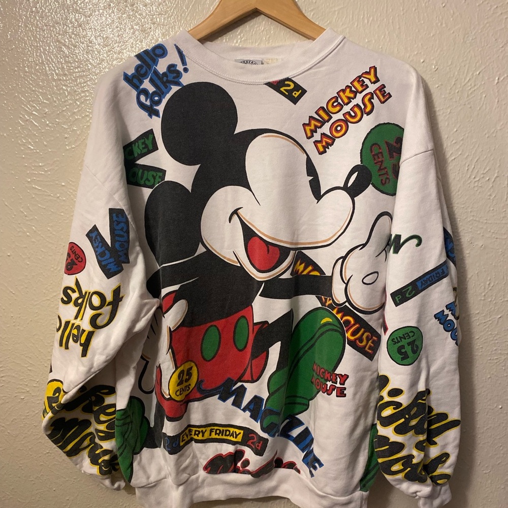 MICKEY MOUSE VINTAGE SWEATER